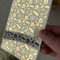 Creepy Halloween Spiders, Skulls & Spiderwebs Gold Foil 074