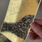 Grandmas Lace Flowers Gold Foil 077