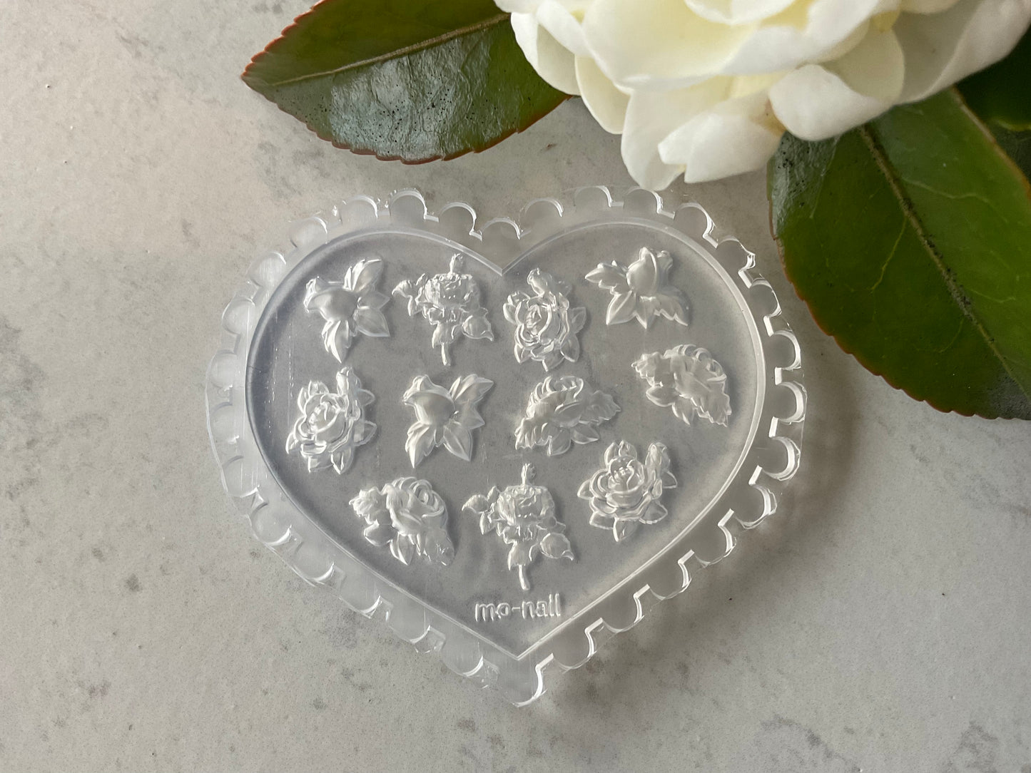 Blooming Roses Floral Miniature Silicone Mold 007