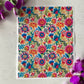 Rainbow Embroidered Florals Colour Water Soluble Transfer 010