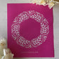 Christmas Wreath Trinket Dish Silkscreen 429