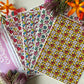 Doodle Hearts Three Patterns Colour Water Soluble Transfer 026