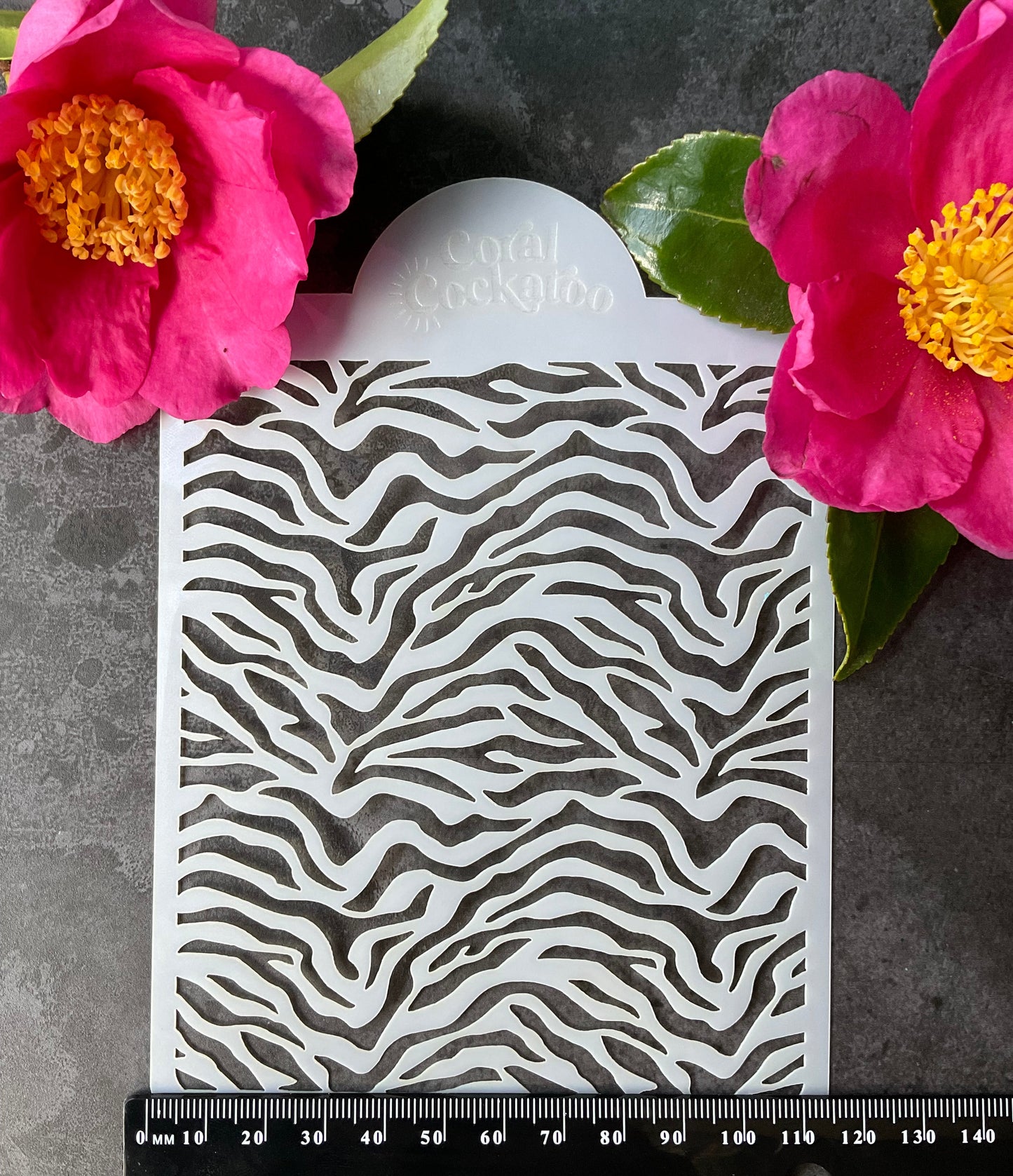 Tiger Stripes Stencil ST038
