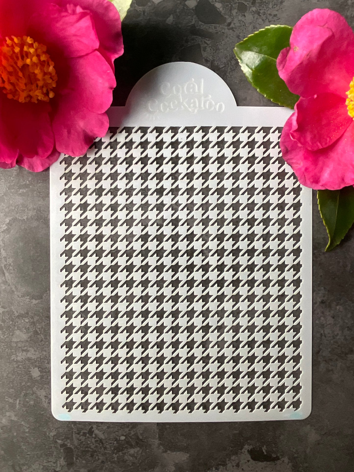 Houndstooth Stencil ST003