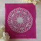 Sunburst Celestial Florals Trinket Dish Silkscreen 431