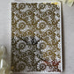 Ornate Lace Gold Foil Water Transfer 079