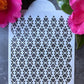 Hearts & Leaves Stencil ST008