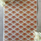 Peach Daisy Field Collab Colour Water Soluble Transfer - Me Oh My Graphics x Coral Cockatoo 18