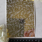 Grandmas Lace Flowers Gold Foil 077