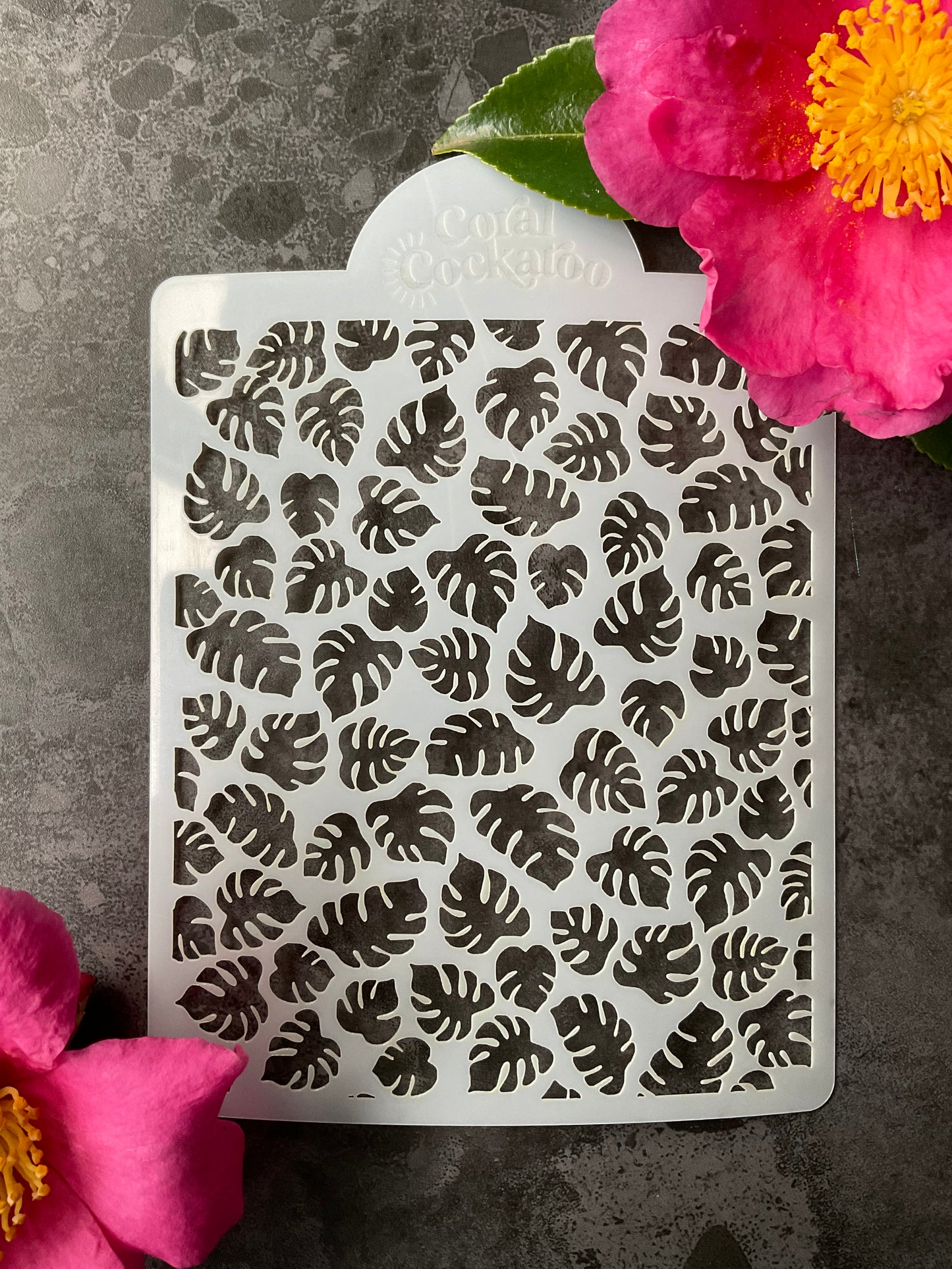 Monstera Jungle Leaves Stencil ST027