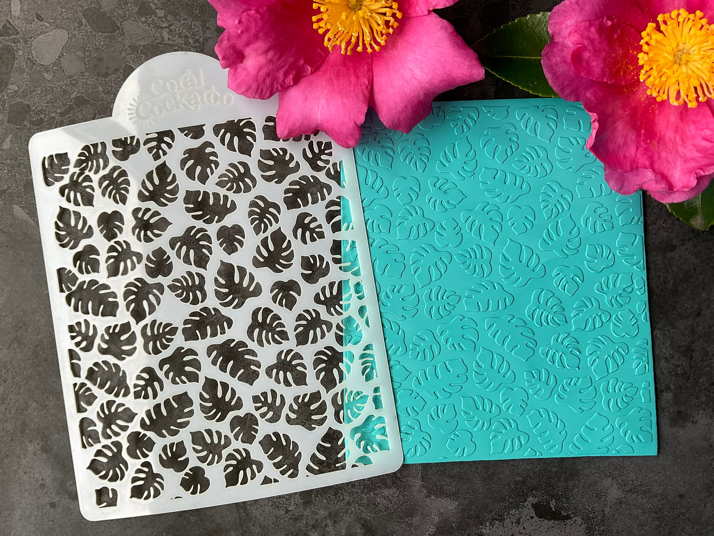 Monstera Jungle Leaves Stencil ST027