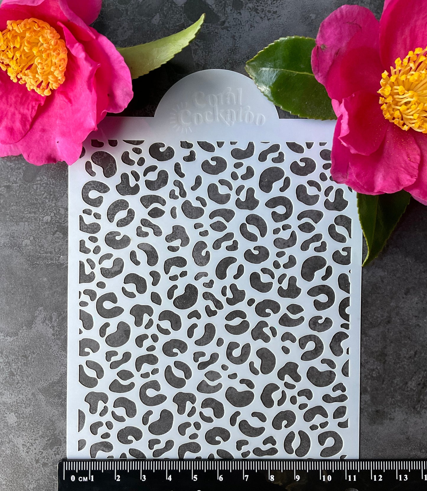 Leopard Spots Original Stencil ST036