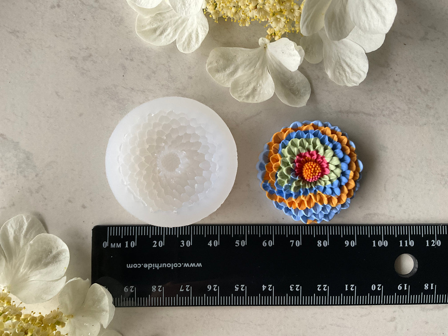 Large Chrysanthemum Flower Silicone Mold