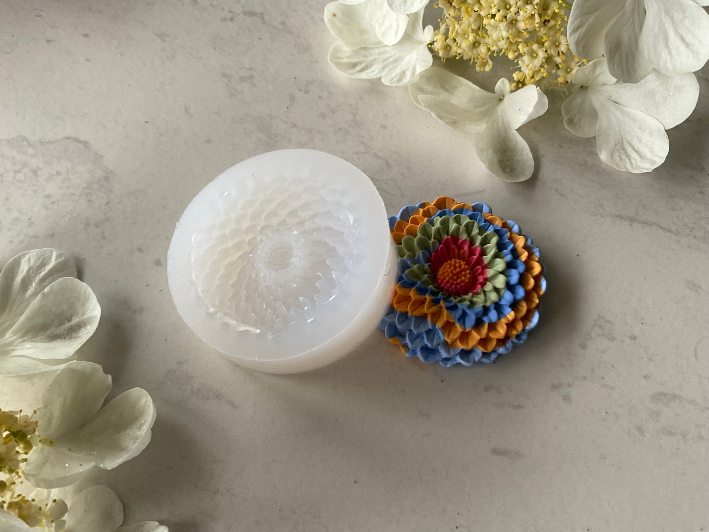 Large Chrysanthemum Flower Silicone Mold