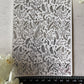 Christmas Flora Silver Foil Water Transfer 090