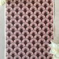Art Deco Palm Scallops Only in Burnt Copper Collab Colour Water Soluble Transfer - Me Oh My Graphics x Coral Cockatoo 29