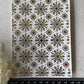 Floral Snowflakes Gold Foil 066