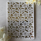 Creepy Halloween Spiders, Skulls & Spiderwebs Gold Foil 074