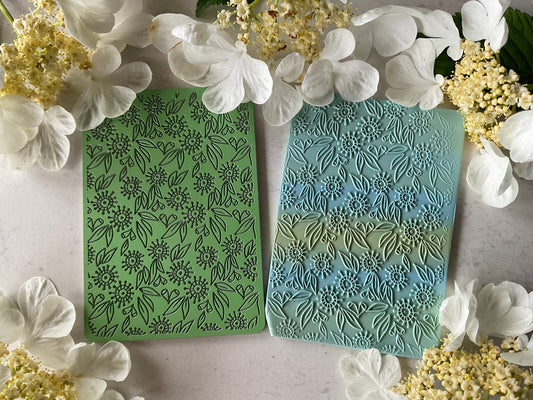 Fiona's Blooming Eucalyptus Blossoms Texture Mat