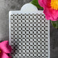 Spring Daisy Flower Lattice Stencil ST029