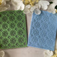 Floral Snowflakes Texture Mat