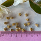 Gold Plated 6.8mm Flower Centre Stamens 20 Pieces