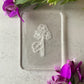 Violet Traditional Birth Flower Acrylic Texture Stamp February