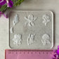 Australian Birth Flowers Acrylic Texture Stamp July - December