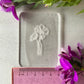 Cosmos Traditional Birth Flower Acrylic Texture Stamp October