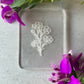 Waxflower Australian Birth Flower Acrylic Texture Stamp September