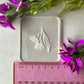 Eucalyptus Blossom Australian Birth Flower Acrylic Texture Stamp May