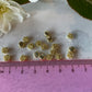 Gold Plated 6mm Flower Centre Stamens 20 Pieces