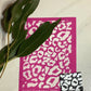 Leopard Spot Large Print Pattern Silkscreen 006