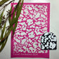 Cow Print Small Pattern Silkscreen 019
