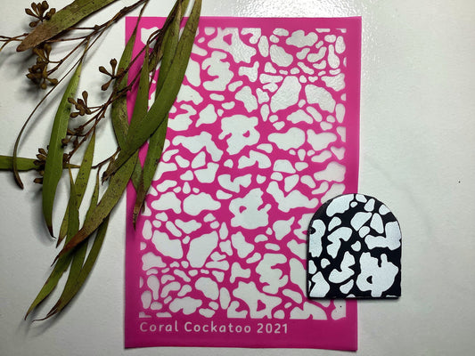 Cow Print Small Pattern Silkscreen 019