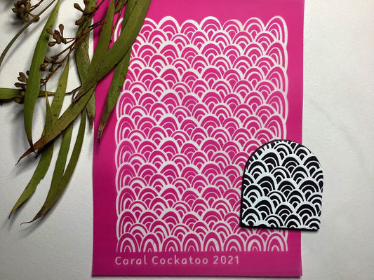 Mermaid Scales Silkscreen 020