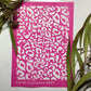 Leopard Spot Medium Print Pattern Silkscreen 021