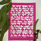Bumps Pattern Silkscreen 027