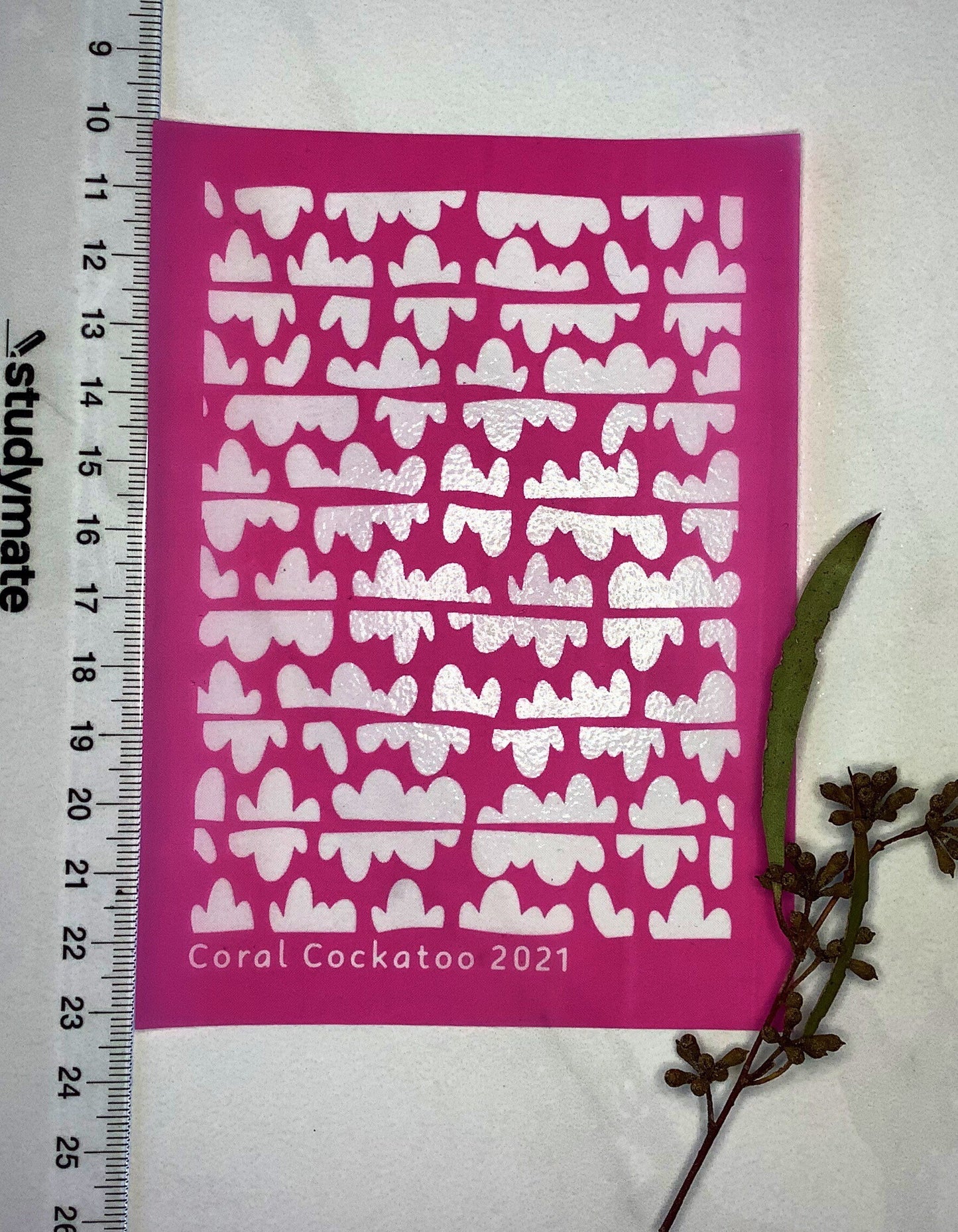 Bumps Pattern Silkscreen 027