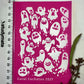 Large Halloween Ghosts Silkscreen 034