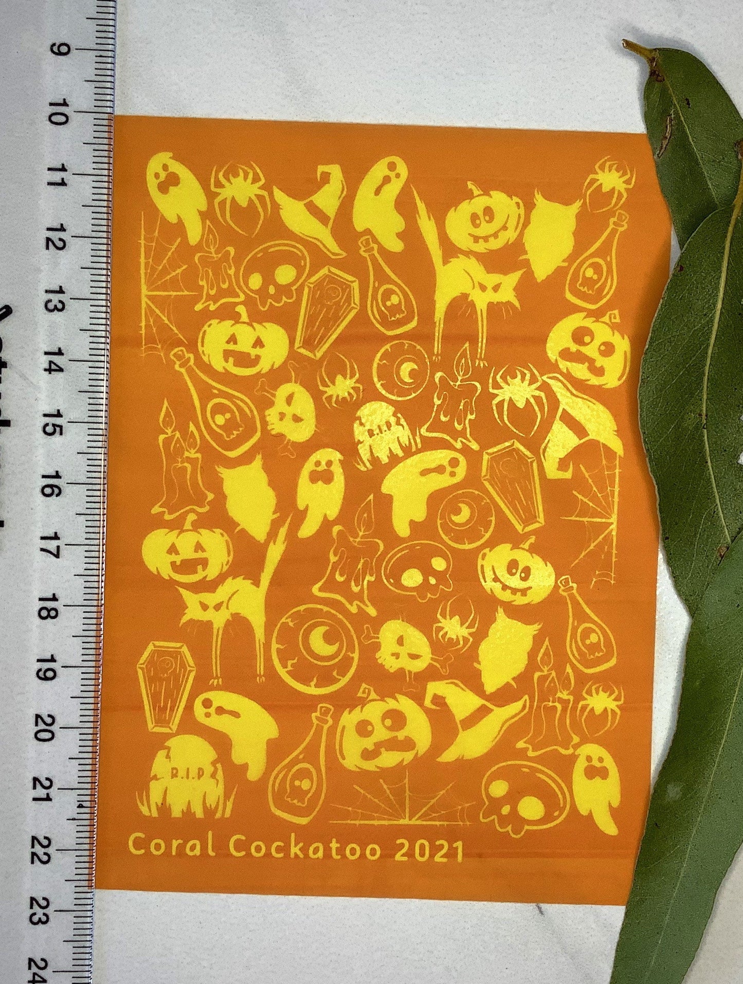 Trick or Treat Spooky Silkscreen 039