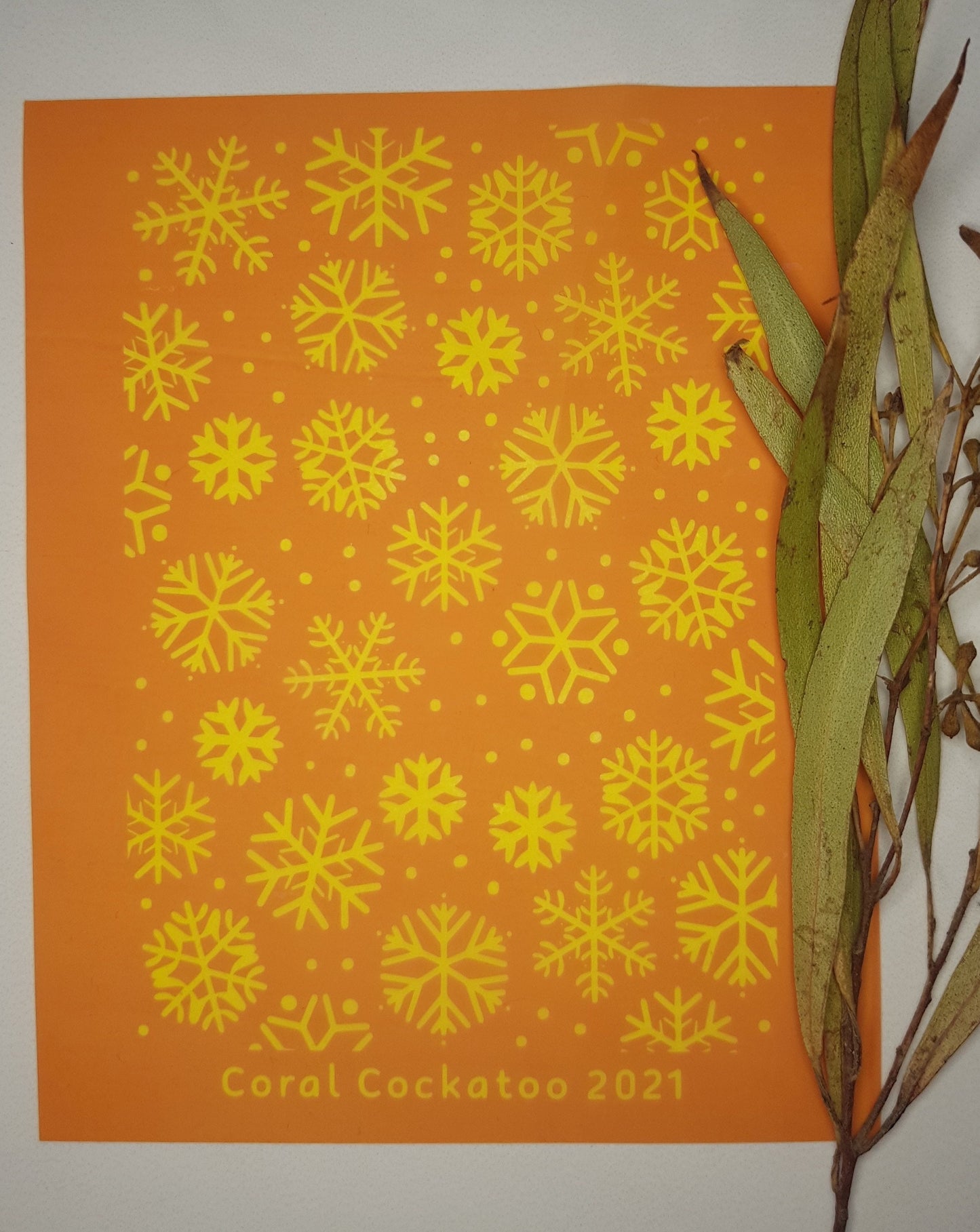 Snowflake Silkscreen 046