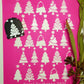 Christmas Trees Silkscreen 054
