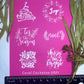Christmas Sayings Silkscreen 067