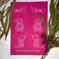 Dogs in Sweaters No2 Earring Pairs Silkscreen 062