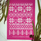 Ugly Sweater Christmas Trees Silkscreen 066