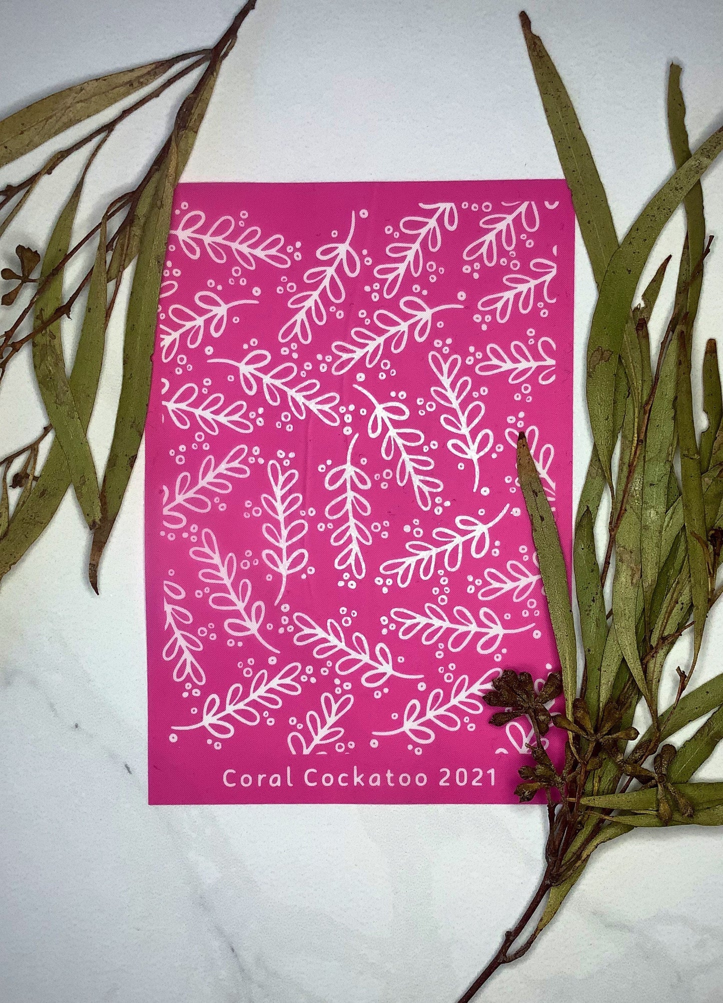 Mistletoe Branches Silkscreen 060