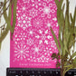 Snowflakes Detailed Silkscreen 068
