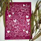 Valentines Hearts Silkscreen 085