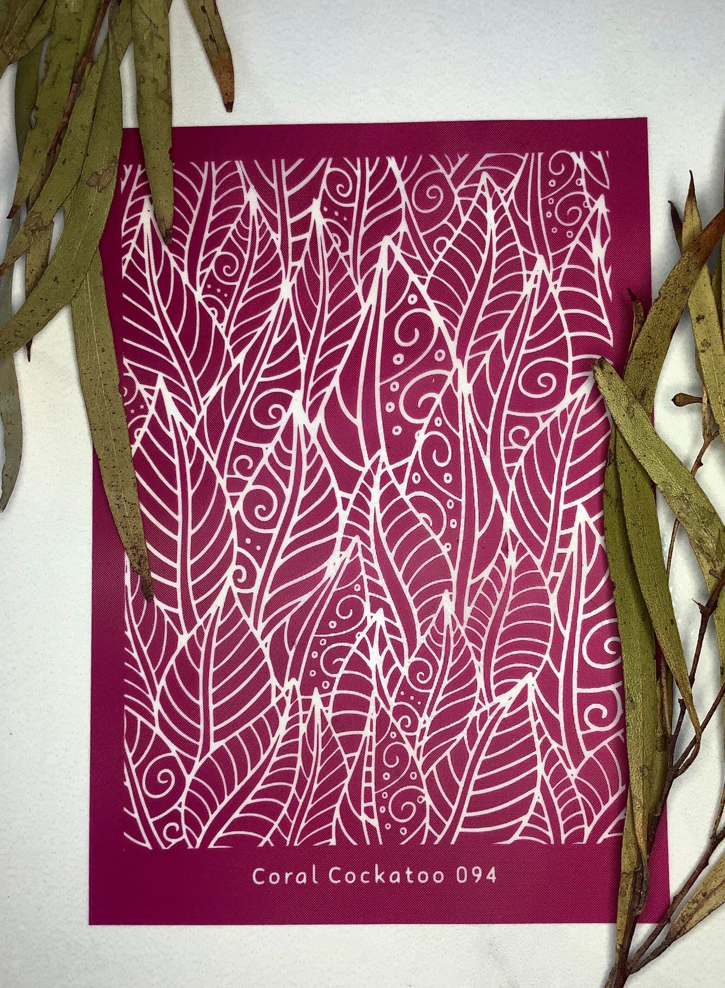 Leaf Garden Silkscreen 094